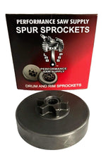 Load image into Gallery viewer, Homelite 240, 245 Chainsaw Sprocket, 3/8" Pitch, 6 Tooth 2 11/16" ID,New Bearing SP5116