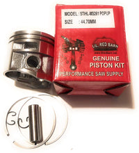 Load image into Gallery viewer, Stihl Ms261 Ms271 44.7mm Pop Up Piston Kit Extra Power Replaces Stihl Part#1141 030 2012