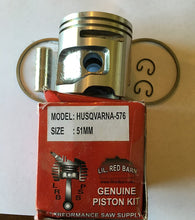 Load image into Gallery viewer, Husqvarna 576XP Piston Kit 51MM, Replaces Husqvarna Part # 575257302