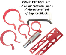 Load image into Gallery viewer, Ring Compressor &amp; Piston Stop Tool Kit for Chainsaws 30-60mm
