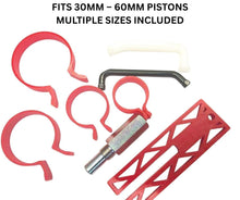 Load image into Gallery viewer, Ring Compressor &amp; Piston Stop Tool Kit for Chainsaws 30-60mm
