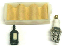 Load image into Gallery viewer, Tune Up Kit Homelite 330 Air Fuel Filter Spark Plug 53.6cc
