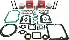 Load image into Gallery viewer, B43 B48 .010 Oversize Pistons, Gaskets, Intake and Exhaust Valves, Crankcase Seals Engine Rebuild Kit Compatible with On

