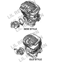 Load image into Gallery viewer, Compatible with Stihl MS271 New Style Piston Kit 44.7mm Replaces Part # 1141 030 2012 Quality Reproduction
