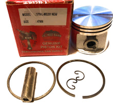 Load image into Gallery viewer, Compatible with Stihl Ms291 Piston Kit 47mm Part # 1141-030-2004 Fits Saws that Use The Round Intake Boot and Clamp
