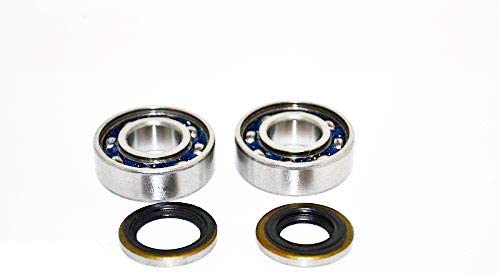 Compatible with Husqvarna 362, 362XP, 365, 365 Special, 371, 371XP, 372, 372XP, 371K, 375K, Jonsered 2163, 2165, 2171, 2063, 2065, 2071 Crankshaft Bearings And Seals