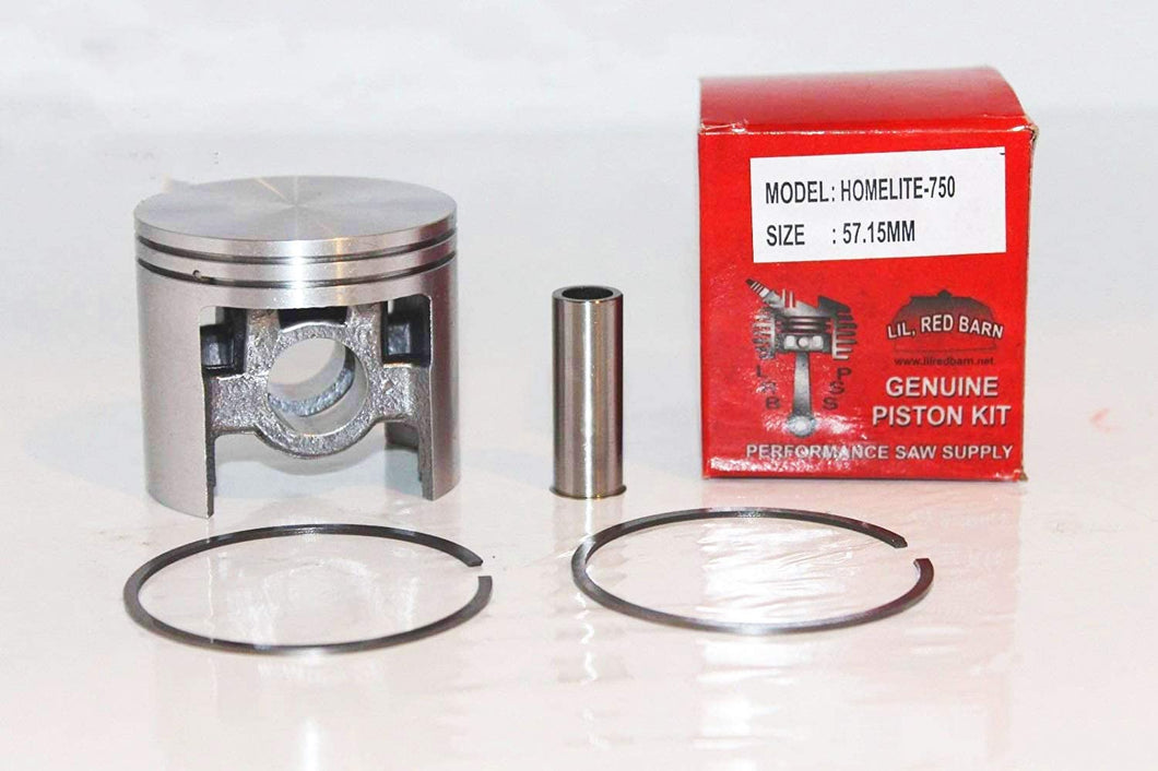 Homelite 750 Chainsaw Piston Kit, 57.15mm, Replaces Homelite Part # A70572A