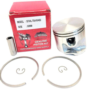 Stihl TS410/TS420 Concrete Saw Piston Kit 50mm, Replaces Stihl Part # 4238-030-2003