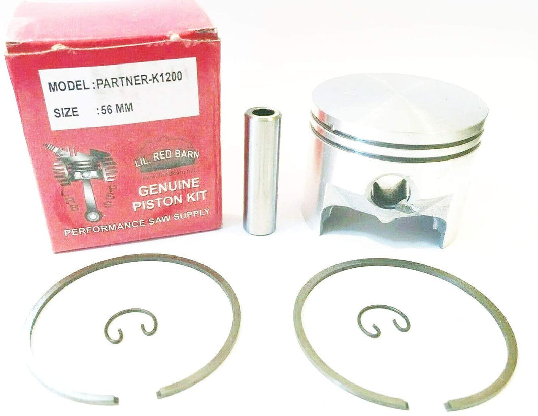 Piston Kit Fits Partner K1200, K12 Concrete Cut Off Saw 56mm, Replaces Partner Part # 505341267 Two Day Shipping To All 50 States!