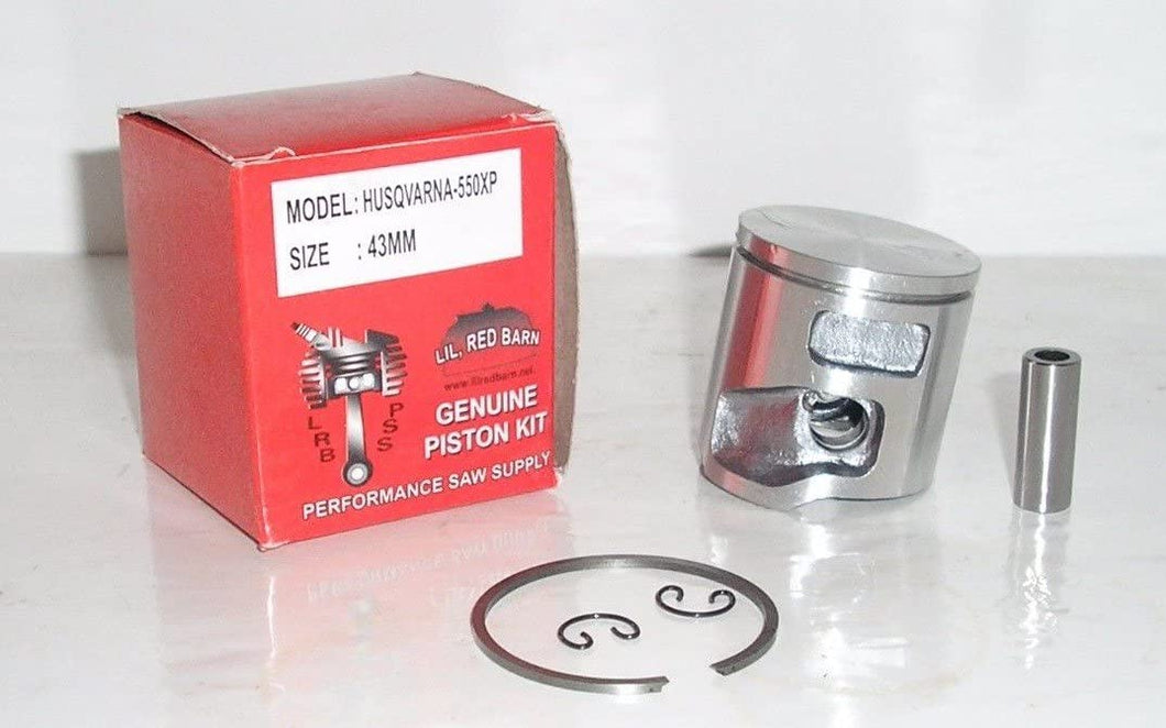 Compatible with Husqvarna 550, 545 Piston Kit 43MM Replaces Part # 577047002