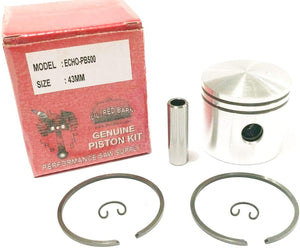 Piston Kit fits Echo PB-500T PB-500H PB-508RT Backpack Blowers, 43mm, Replaces Echo Part # P021045170