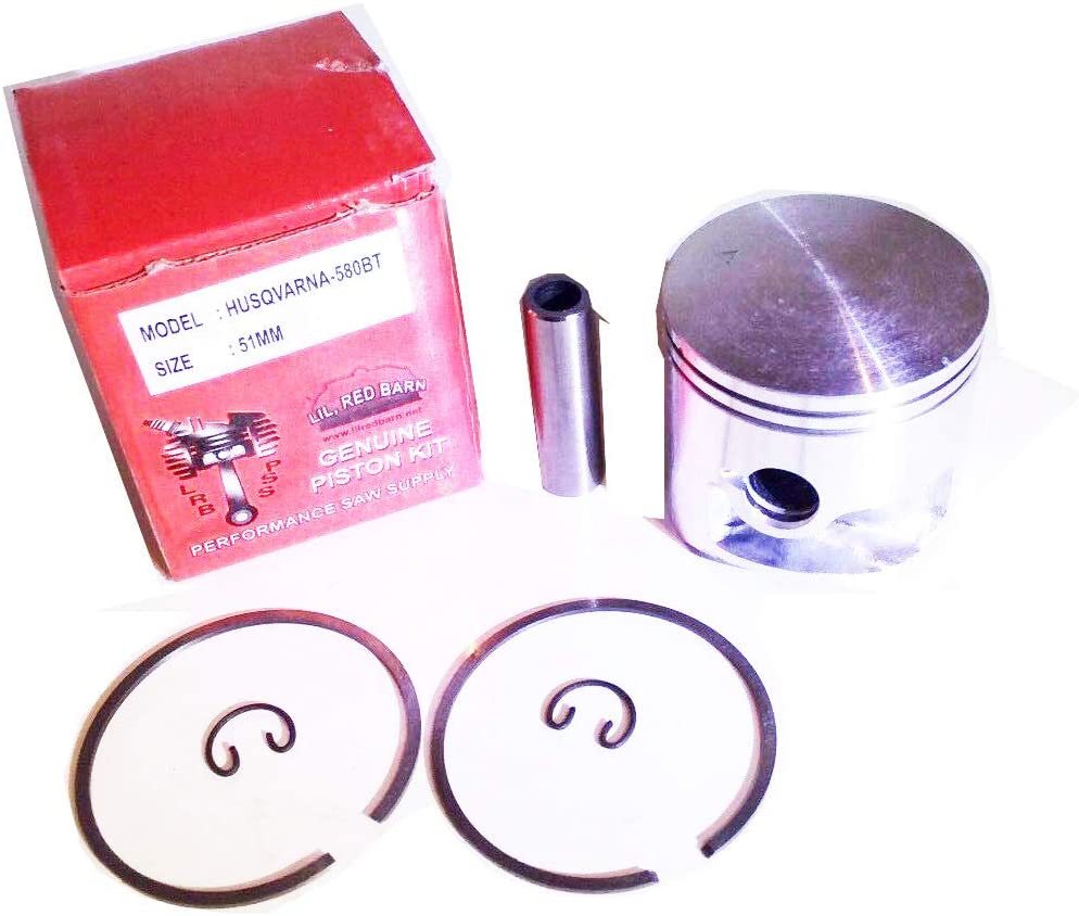 Piston Kit Fits Husqvarna 580BT, 580BFS, 580BTS Blower Replaces Husqvarna Part # 576596401