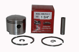 Homelite XL12 Piston Kit 1 3/4" Bore, Replaces Part # A58903c