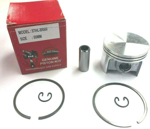 4-Mix Piston Kit Fits Stihl BR800, BR800 BR800x Backpack Blowers Replaces Stihl Part # 4283 030 2003