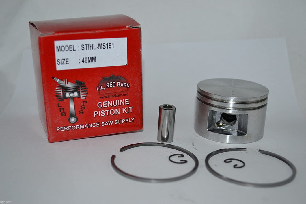 Stihl Ms191 Piston, 46mm, Replaces Stihl Part # 1132 030 2001