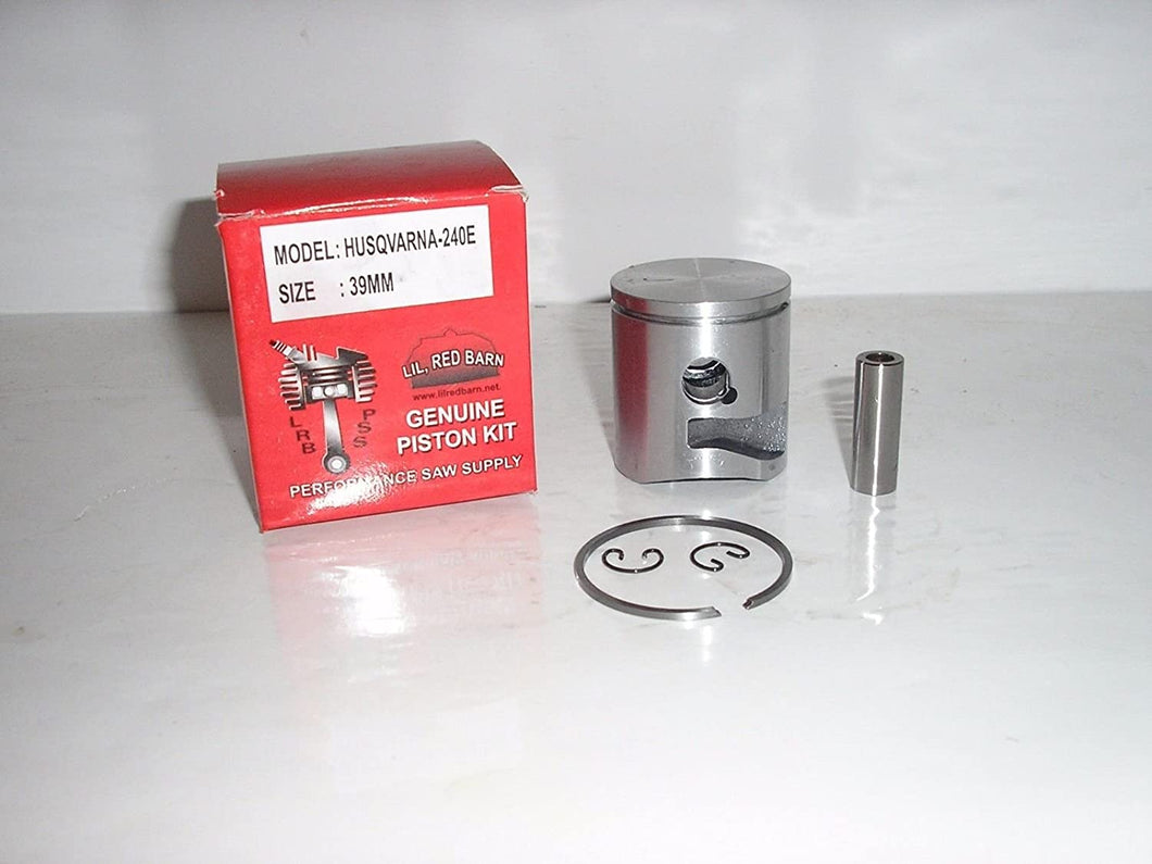 Compatible with Husqvarna 240, 240E Piston Kit, 39mm, Replaces Part # 545081894