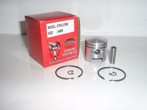 Stihl FS88, FS86, 34mm,String Trimmer Piston Kit Replaces Stihl Part # 4126-034-0500 Two Day Standard Shipping to All 50 States!