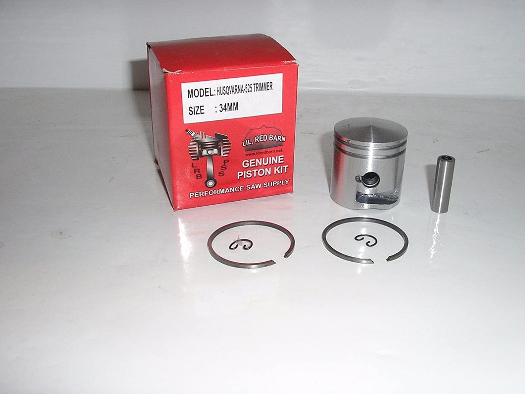 Husqvarna 525LST, 525LS String Trimmer Piston Kit, 34mm, Replaces Husqvarna Part # 577917401