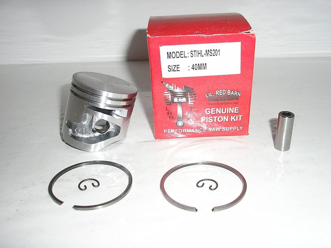 Stihl Ms201t Piston Kit 40mm, Replaces Stihl Part # 1145 030 2001