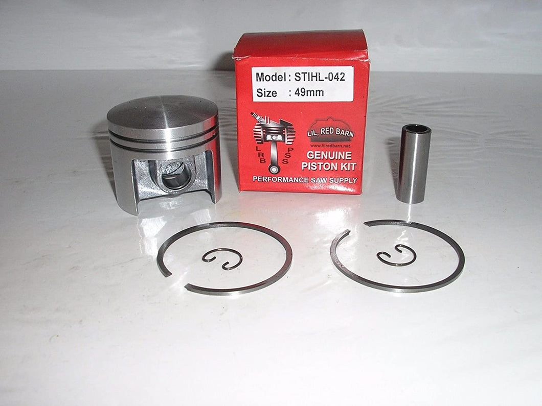 Stihl 042, 042av, 49mm Piston Kit Replaces Stihl Part # 1117-030-2001 2 Day Standard Shipping to All 50 States!