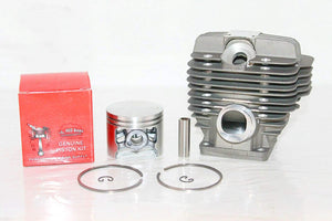 Stihl Ms440 Cylinder & Piston 50mm Kit, 12mm Wrist Pin with Deko, Replaces 1128 020 1227