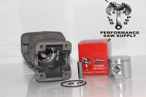 Compatible with Husqvarna 340, 345, 350 Piston & Cylinder Kit, 44mm Quality Tooling Installation Instructions Included