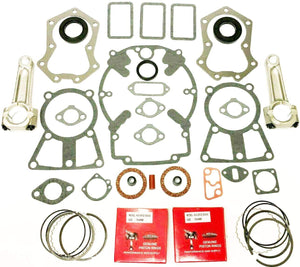Engine Rebuild Kit Fits Kohler KT17, M18, MV16 Gasket Set, Includes Piston Rings and Connecting Rods