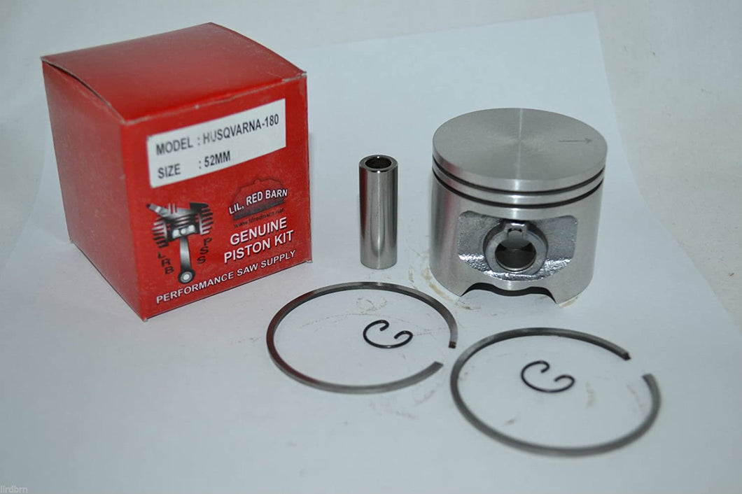 Husqvarna 180, 280, 380, 480 Piston Kit 52mm, Replaces Husqvarna Part # 501250406,