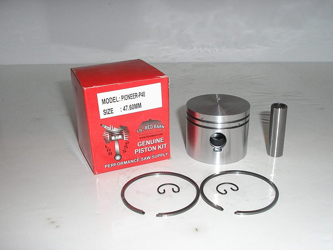 Pioneer P40, P41, P42, Farmsaw, Farmsaw II Piston Kit, 47.60mm Diameter