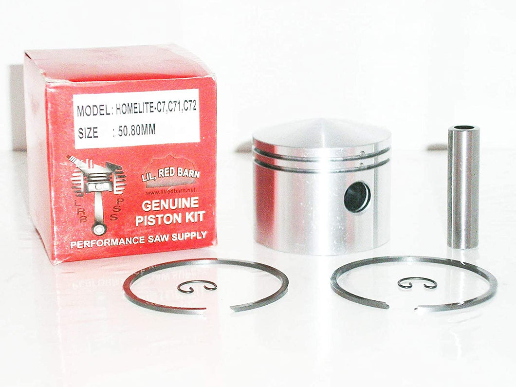 Homelite C7, C71, C72 Chainsaw Piston Kit, Replaces Homelite Part # A58653, 2