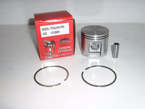 Poulan 3700 Piston Kit 47mm, Replaces Poulan Part # 530010355