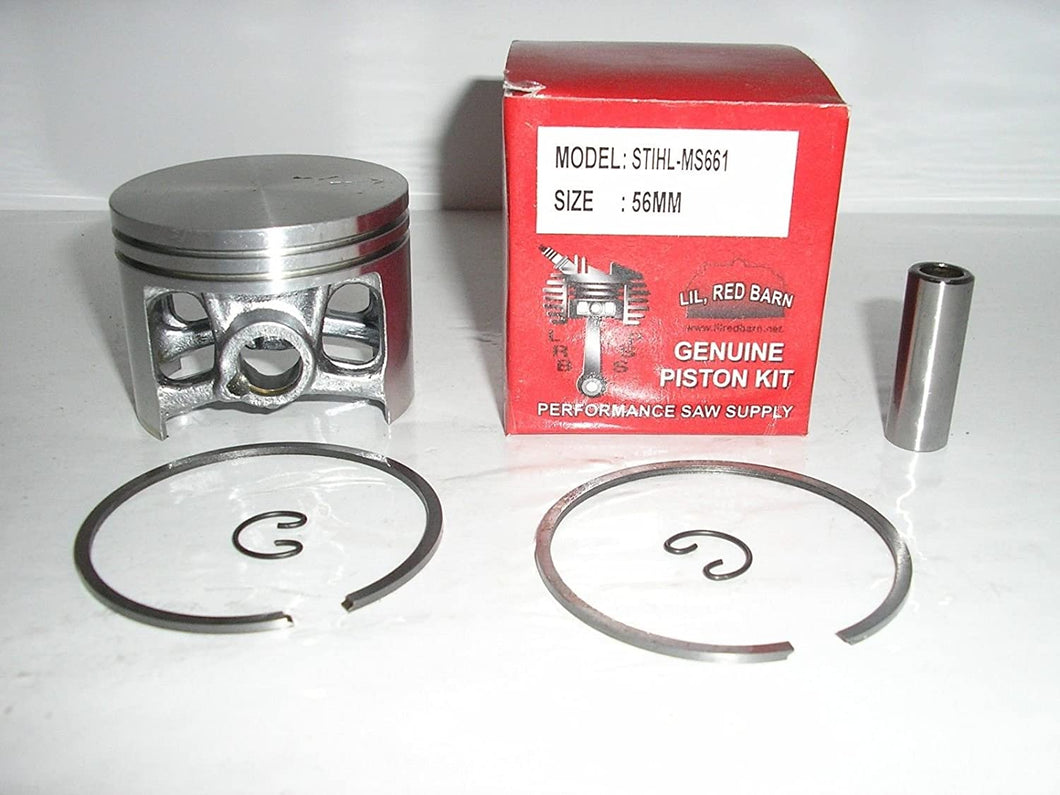 Stihl Ms661 Piston Kit 56mm, Replaces Stihl Part # 1144-030-2001