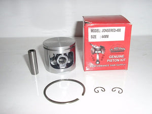 Jonsered 490 Piston 44mm, Replaces Part # 503100201