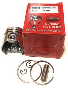 Husqvarna 323L, 325, 326, 327, LDX, RX String Trimmer Piston 34mm Replaces Husqvarna Part # 537405902