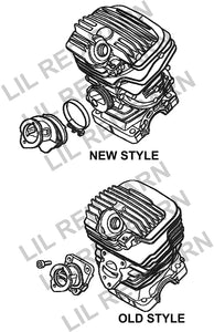 Stihl Ms261m Ms271 Old Style Replacement Piston 44.7mm, Replaces Part # 1141 030 2012