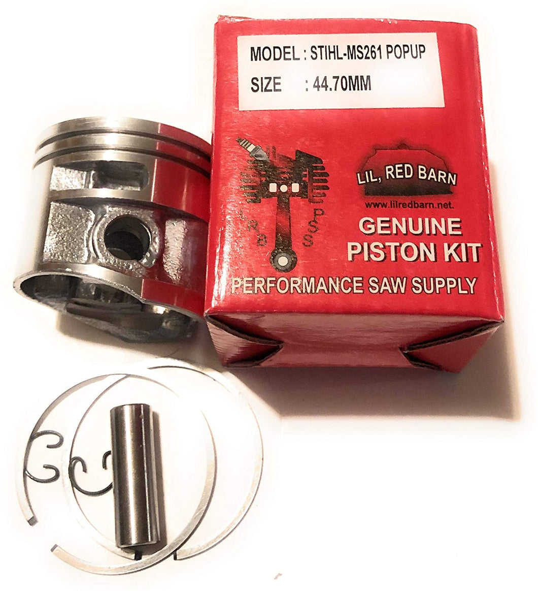 Stihl Ms261 Ms271 44.7mm Pop Up Piston Kit Extra Power Replaces Stihl Part#1141 030 2012