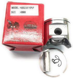 Fits Husqvarna 365 Pop Up Piston Kit, 48Mm, Non X-Torque Kit, Big Bore Extra Power High Compression