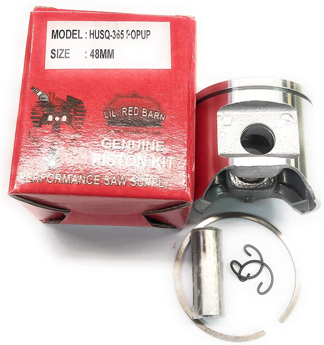 Fits Husqvarna 365 Pop Up Piston Kit, 48Mm, Non X-Torque Kit, Big Bore Extra Power High Compression