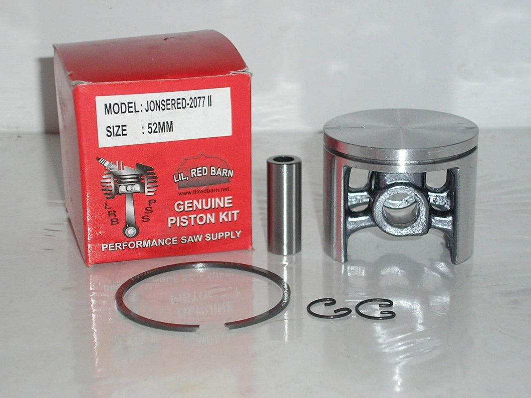 Jonsered 2077, 2083II, 52mm Piston Kit, Replaces Part # 503420802