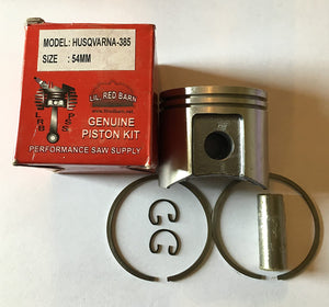 Compatible with Husqvarna 385,385XP Jonsered 2186 Piston Kit 54MM, Replaces Part # 537169871