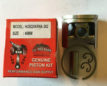 Load image into Gallery viewer, Compatible with Husqvarna 261, 262, 262XP Piston Kit 48MM, Replaces Part # 503531172, 503531171
